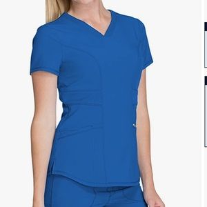 Cherokee Infinity Scrub Top (Royal Blue- XXS)